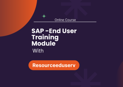 SAP -End User Training Module