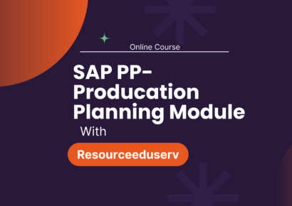 SAP PP- Producation Planning Module